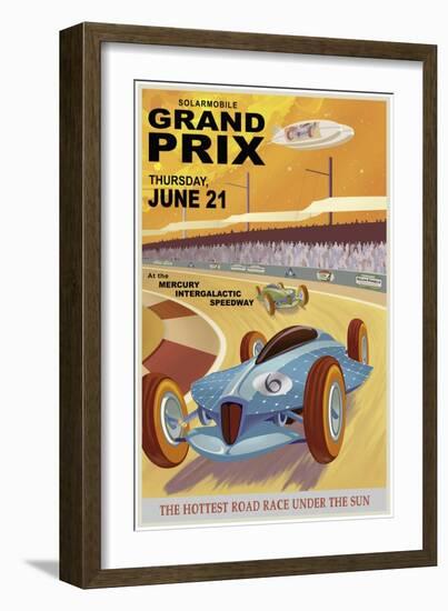 Solarmobile Grand Prix-Steve Thomas-Framed Giclee Print