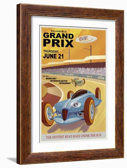 Solarmobile Grand Prix-Steve Thomas-Framed Giclee Print