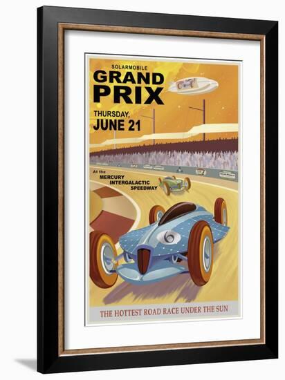 Solarmobile Grand Prix-Steve Thomas-Framed Giclee Print