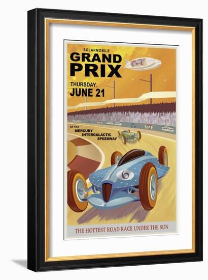 Solarmobile Grand Prix-Steve Thomas-Framed Giclee Print