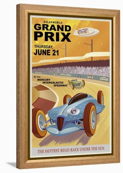 Solarmobile Grand Prix-Steve Thomas-Framed Premier Image Canvas