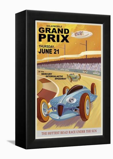 Solarmobile Grand Prix-Steve Thomas-Framed Premier Image Canvas