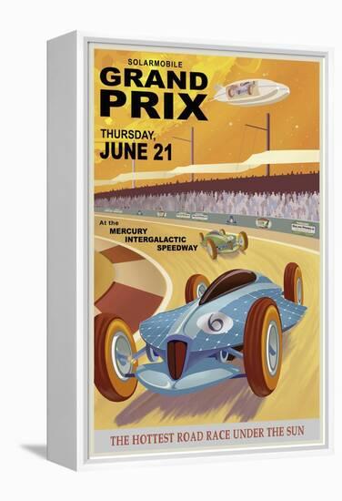 Solarmobile Grand Prix-Steve Thomas-Framed Premier Image Canvas