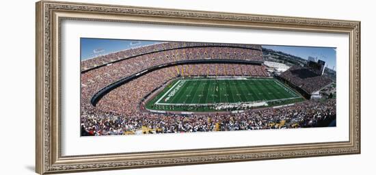 Sold Out Crowd at Mile High Stadium-null-Framed Photographic Print
