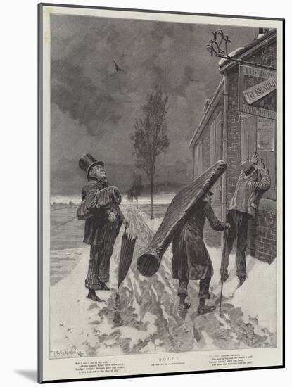 Sold!-Richard Caton Woodville II-Mounted Giclee Print