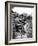 Soldier Eating in a Trench in the Champagne Region, 1916-Jacques Moreau-Framed Photographic Print