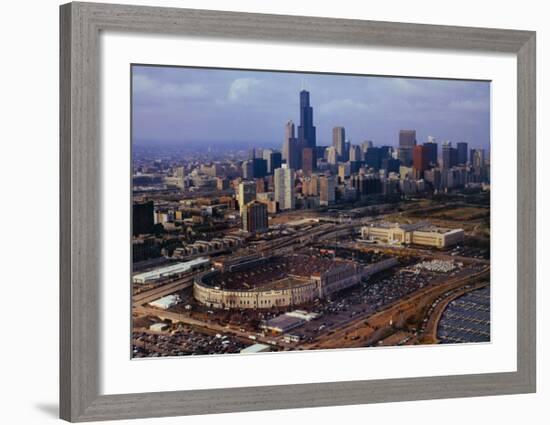 Soldier Field - Chicago, Illinois-Mike Smith-Framed Art Print