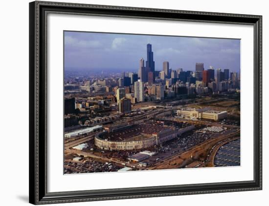 Soldier Field - Chicago, Illinois-Mike Smith-Framed Art Print