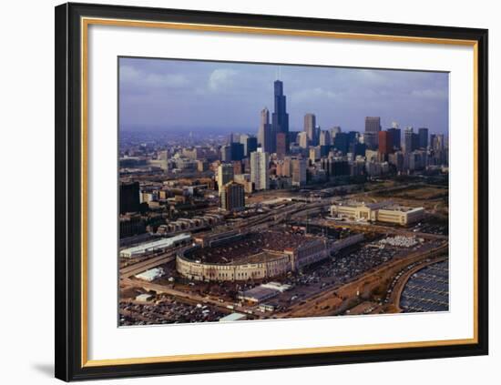 Soldier Field - Chicago, Illinois-Mike Smith-Framed Art Print