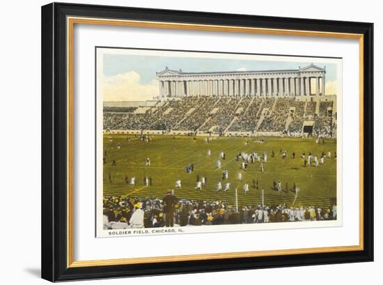 Soldier Field, Chicago, Illinois-null-Framed Premium Giclee Print