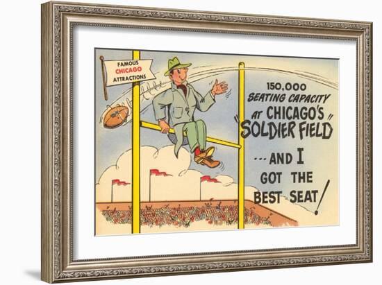 Soldier Field, Chicago, Illinois-null-Framed Art Print