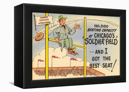 Soldier Field, Chicago, Illinois-null-Framed Stretched Canvas