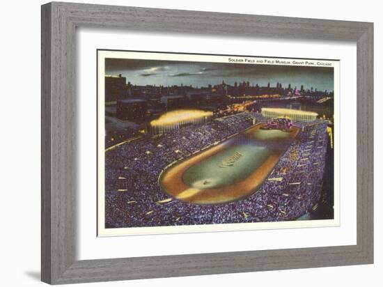 Soldier Field, Chicago, Illinois-null-Framed Art Print