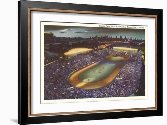 Soldier Field, Chicago, Illinois-null-Framed Art Print