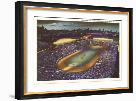 Soldier Field, Chicago, Illinois-null-Framed Art Print