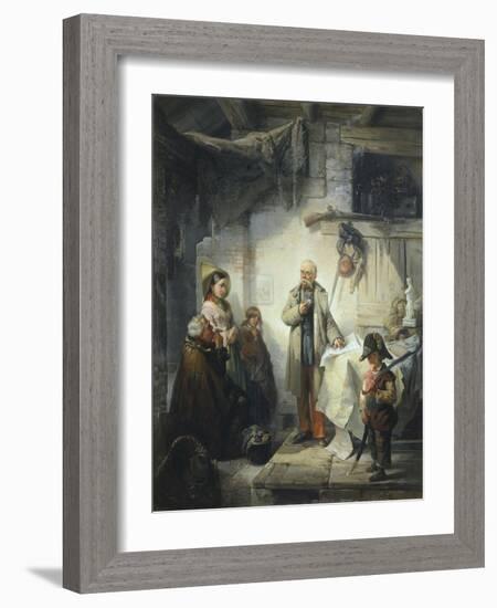 Soldier from Napoleon's Legion-Vincenzo Cabianca-Framed Giclee Print