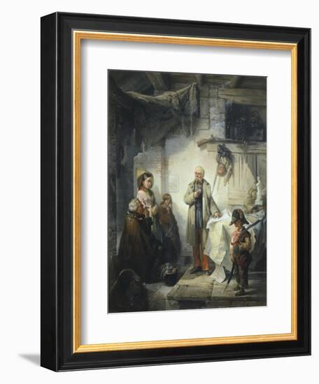 Soldier from Napoleon's Legion-Vincenzo Cabianca-Framed Giclee Print