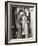 Soldier Kissing His Girlfriend Goodbye in Pennsylvania Station Before Returning to Duty-Alfred Eisenstaedt-Framed Photographic Print