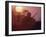 Soldier of the 11th Armored Regiment on a Tank in the Sunset. Vietnam-Co Rentmeester-Framed Photographic Print