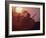 Soldier of the 11th Armored Regiment on a Tank in the Sunset. Vietnam-Co Rentmeester-Framed Photographic Print