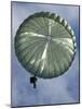 Soldier of the 82nd Airborne Descends from a Parachute Drop Over, 2010-null-Mounted Photo