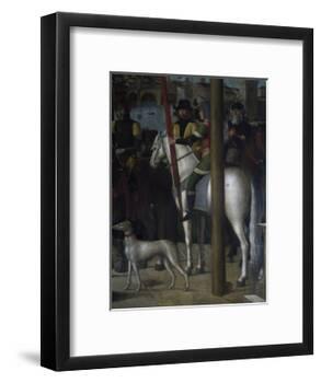 Soldier on Horseback-Michelle da Verona-Framed Giclee Print