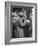 Soldier Passionately Kissing His Girlfriend While Saying Goodbye in Pennsylvania Station-Alfred Eisenstaedt-Framed Photographic Print