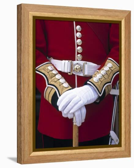 Soldier's Uniform, London, England-Rex Butcher-Framed Premier Image Canvas