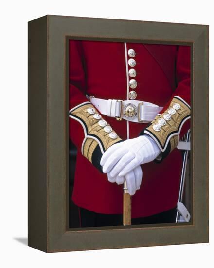 Soldier's Uniform, London, England-Rex Butcher-Framed Premier Image Canvas