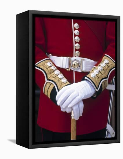 Soldier's Uniform, London, England-Rex Butcher-Framed Premier Image Canvas