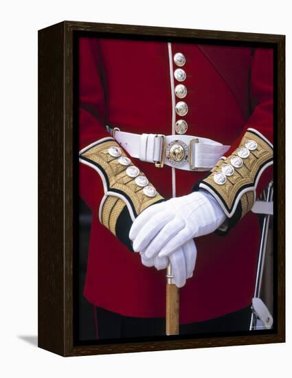 Soldier's Uniform, London, England-Rex Butcher-Framed Premier Image Canvas