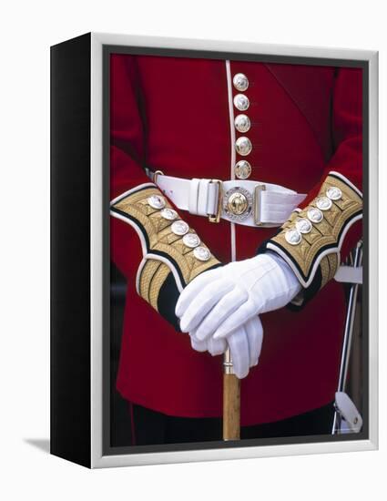 Soldier's Uniform, London, England-Rex Butcher-Framed Premier Image Canvas