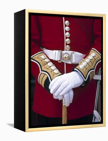 Soldier's Uniform, London, England-Rex Butcher-Framed Premier Image Canvas