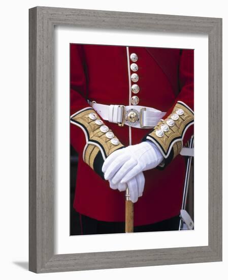 Soldier's Uniform, London, England-Rex Butcher-Framed Photographic Print