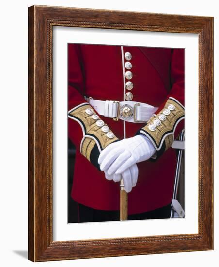 Soldier's Uniform, London, England-Rex Butcher-Framed Photographic Print