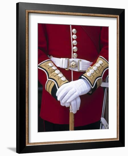 Soldier's Uniform, London, England-Rex Butcher-Framed Photographic Print