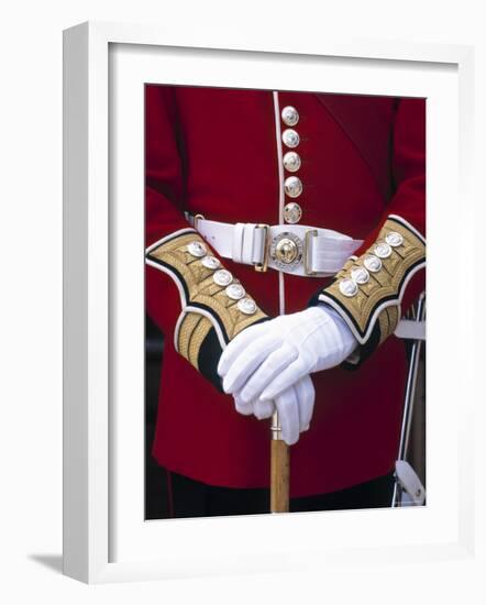 Soldier's Uniform, London, England-Rex Butcher-Framed Photographic Print