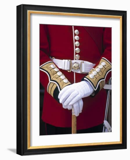 Soldier's Uniform, London, England-Rex Butcher-Framed Photographic Print