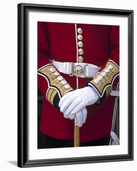 Soldier's Uniform, London, England-Rex Butcher-Framed Photographic Print