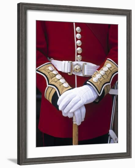 Soldier's Uniform, London, England-Rex Butcher-Framed Photographic Print