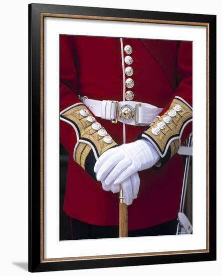 Soldier's Uniform, London, England-Rex Butcher-Framed Photographic Print