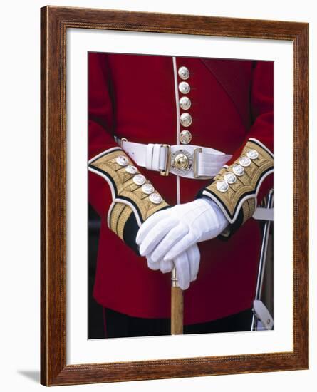 Soldier's Uniform, London, England-Rex Butcher-Framed Photographic Print