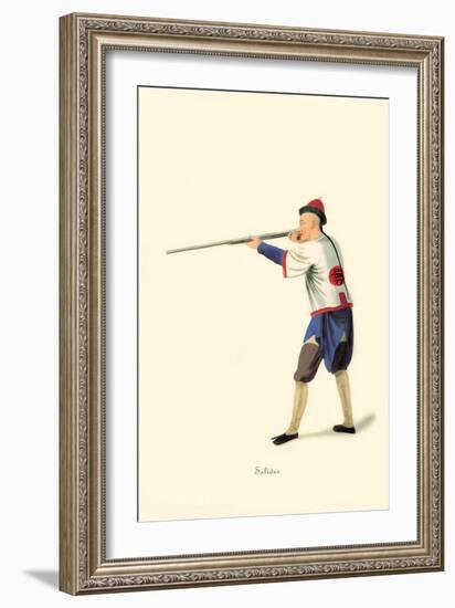 Soldier-George Henry Malon-Framed Art Print