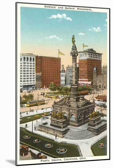 Soldiers and Sailors Monument, Cleveland, Ohio-null-Mounted Art Print