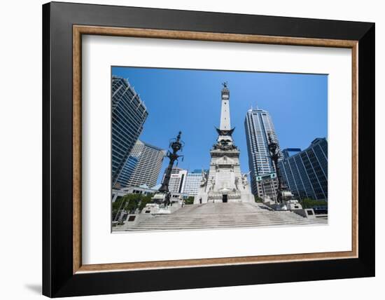 Soldiers' and Sailors' Monument, Indianapolis, Indiana, United States of America, North America-Michael Runkel-Framed Photographic Print