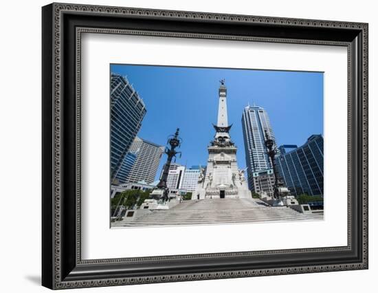 Soldiers' and Sailors' Monument, Indianapolis, Indiana, United States of America, North America-Michael Runkel-Framed Photographic Print