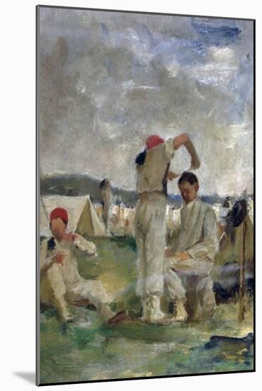 Soldiers at the Camp (Soldati Al Campo)-Demetrio Cosola-Mounted Giclee Print