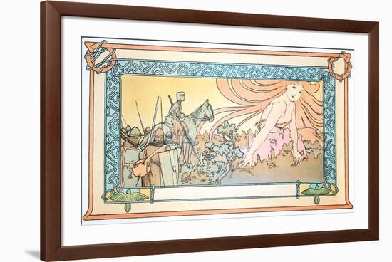 Soldiers Dream-Alphonse Mucha-Framed Collectable Print