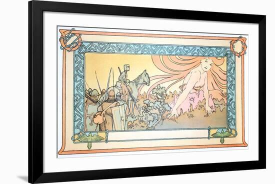 Soldiers Dream-Alphonse Mucha-Framed Collectable Print