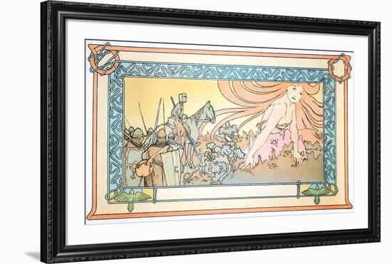 Soldiers Dream-Alphonse Mucha-Framed Collectable Print